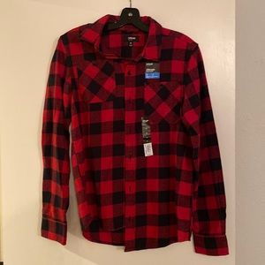 Urban Pipeline Buffalo Plaid shirt- 100% cotton